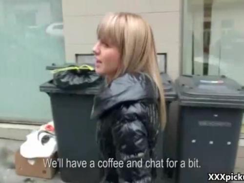 Euro pickup lady sucking dick in people for cash 27
