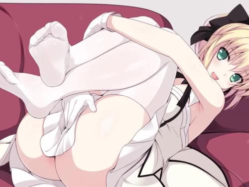 Anime feet jerk off obstacle